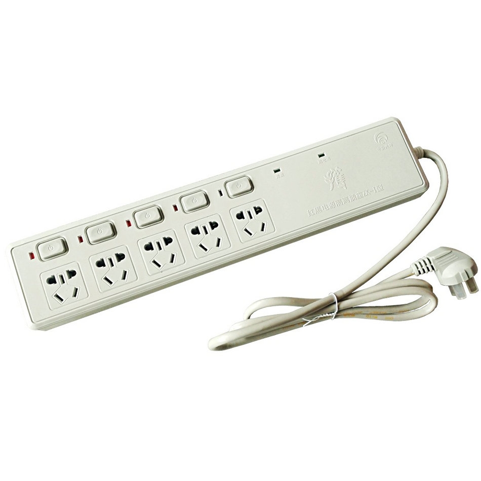 红黑电源隔离插座